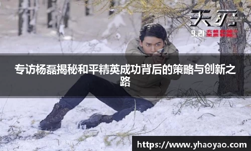专访杨磊揭秘和平精英成功背后的策略与创新之路